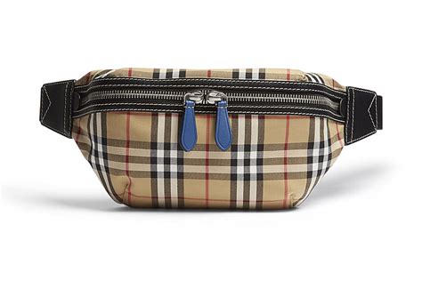 burberry check fanny pack bag|Burberry fanny pack women.